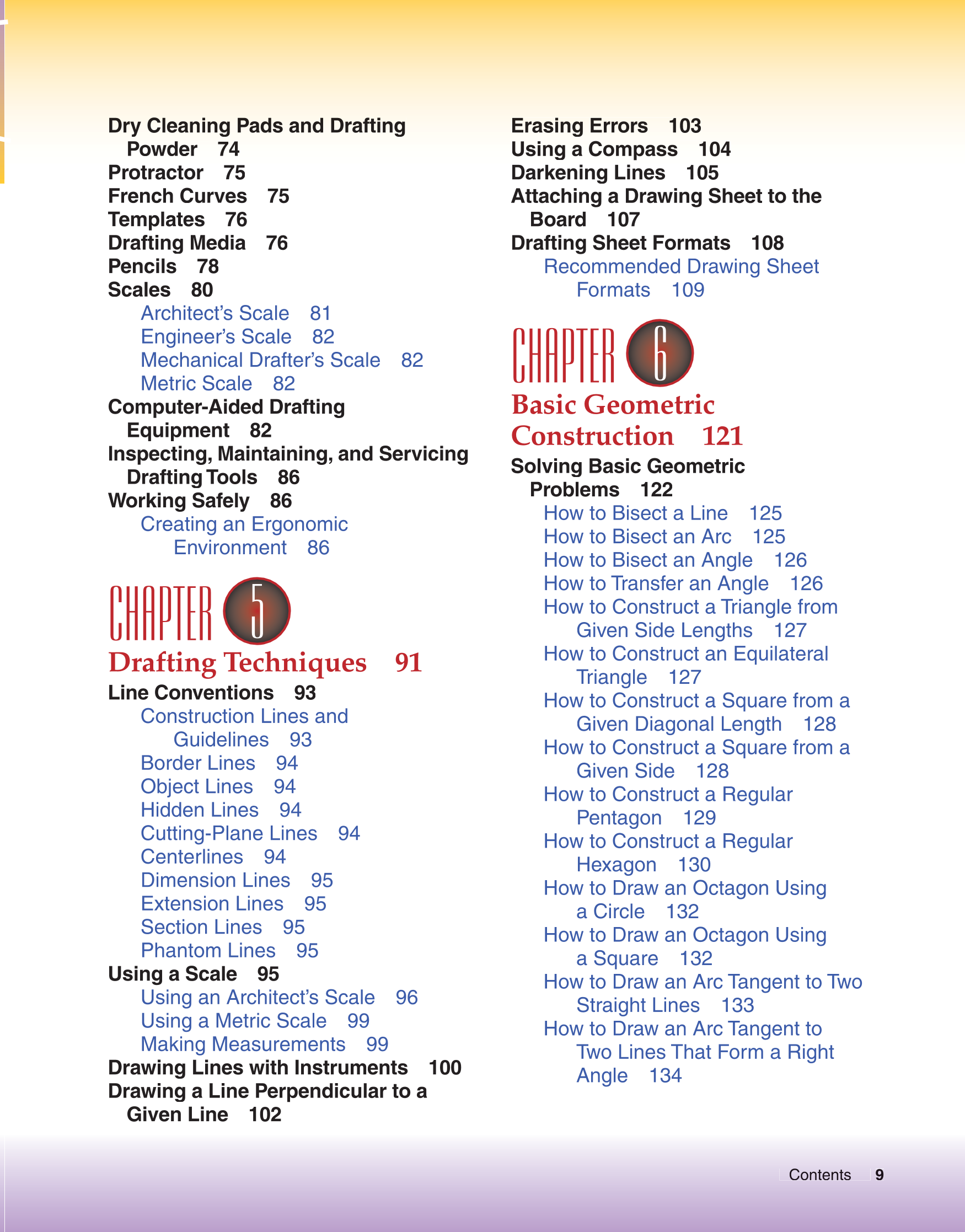 Exploring Drafting, 11th Edition page 9