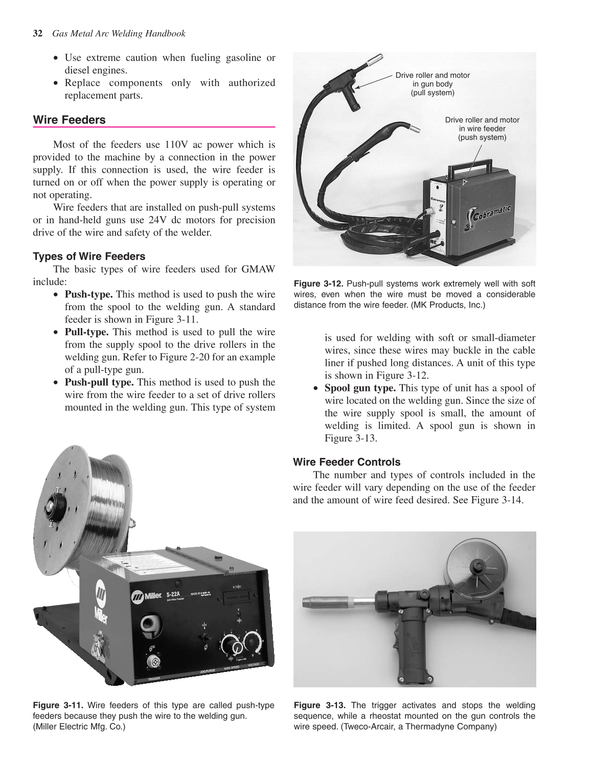 Gas Metal Arc Welding Handbook, 5th Edition page 32