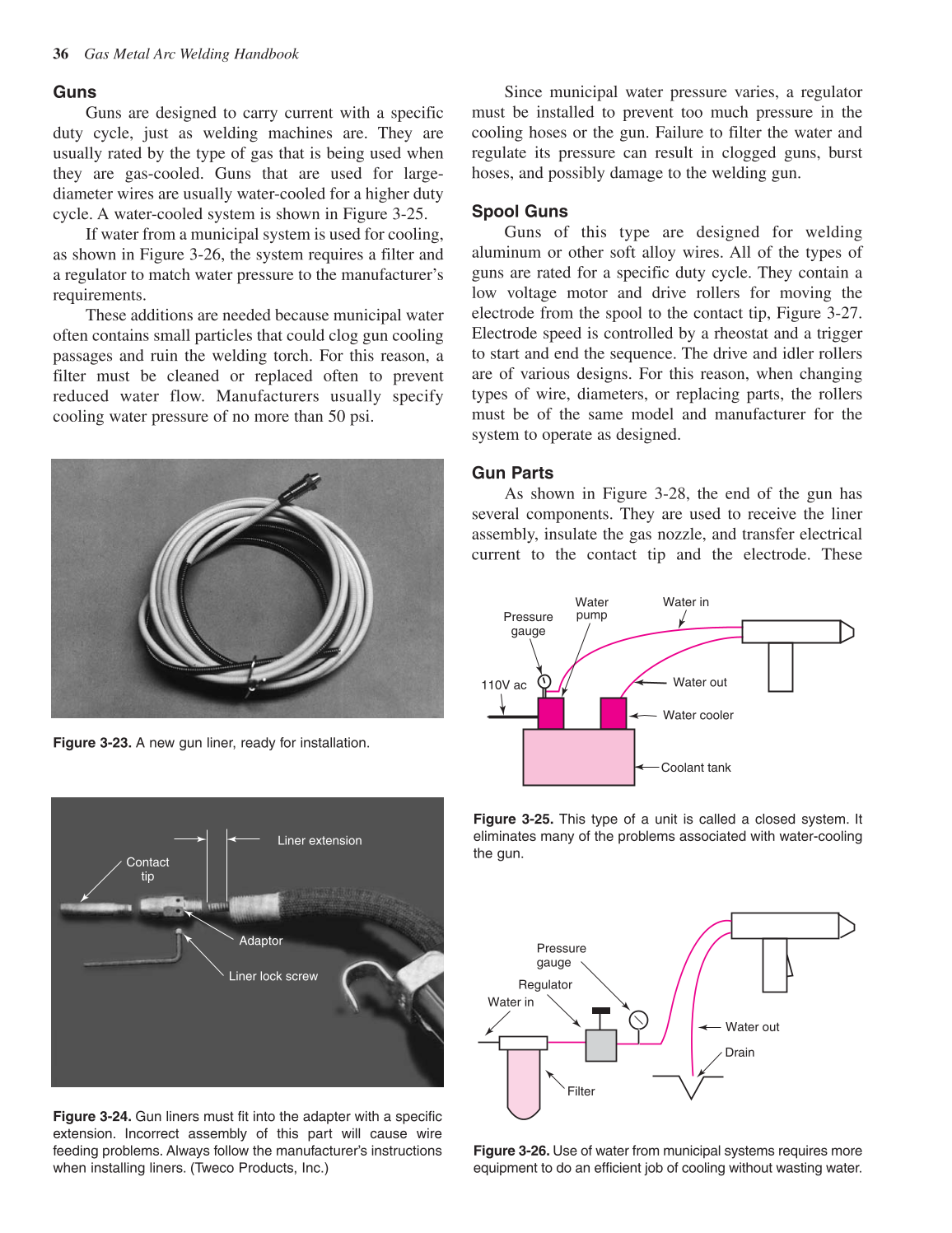 Gas Metal Arc Welding Handbook, 5th Edition page 36