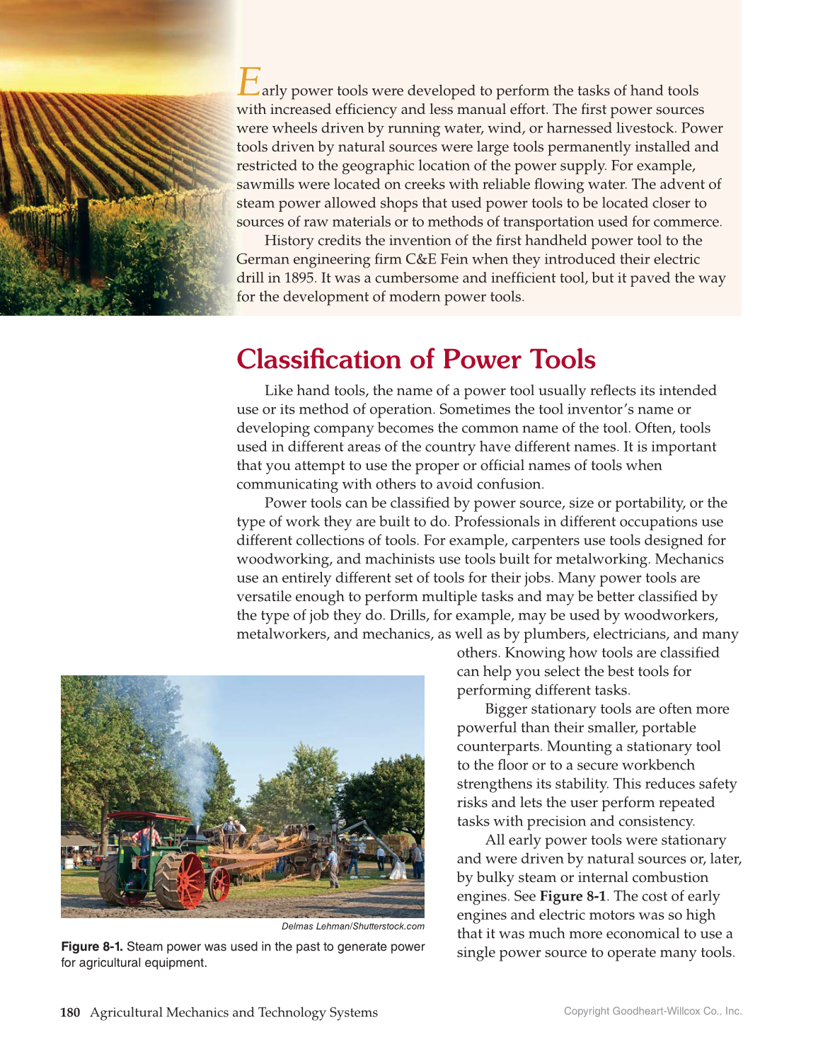 Agricultural Mechanics and Technology Systems, 1st Edition page 180