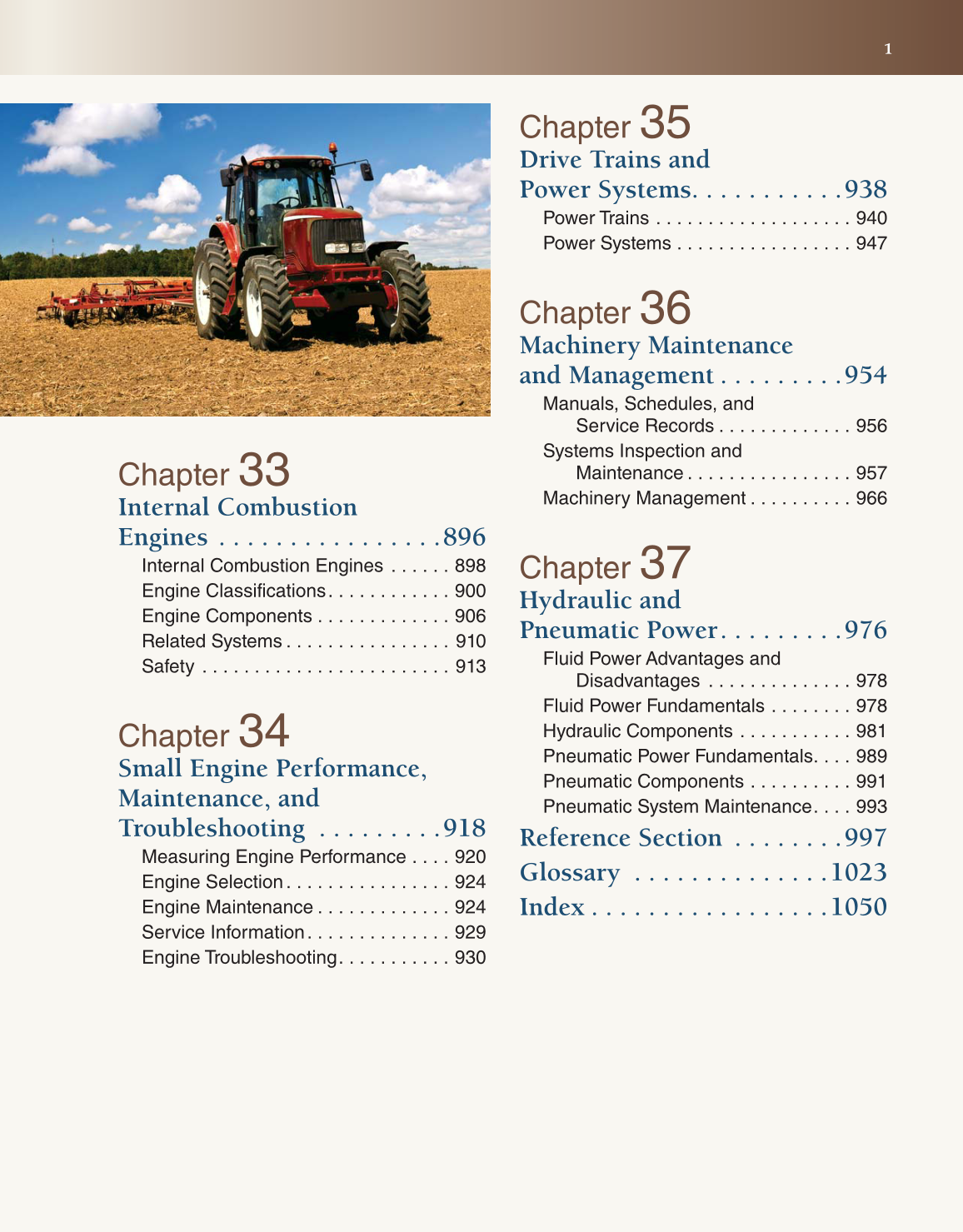 Agricultural Mechanics and Technology Systems, 1st Edition page 1