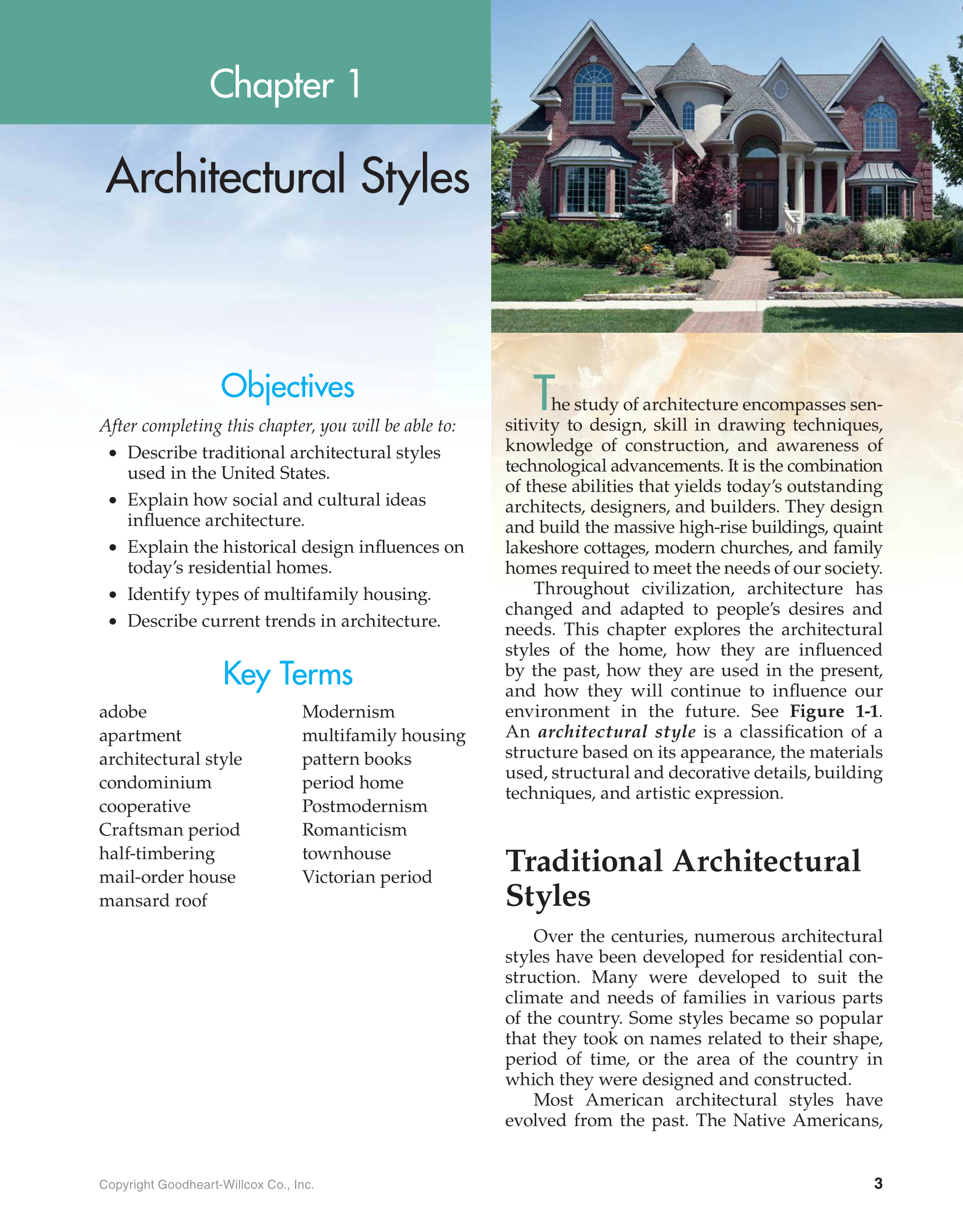 Architecture Residential Drafting and Design, 12th Edition page 3