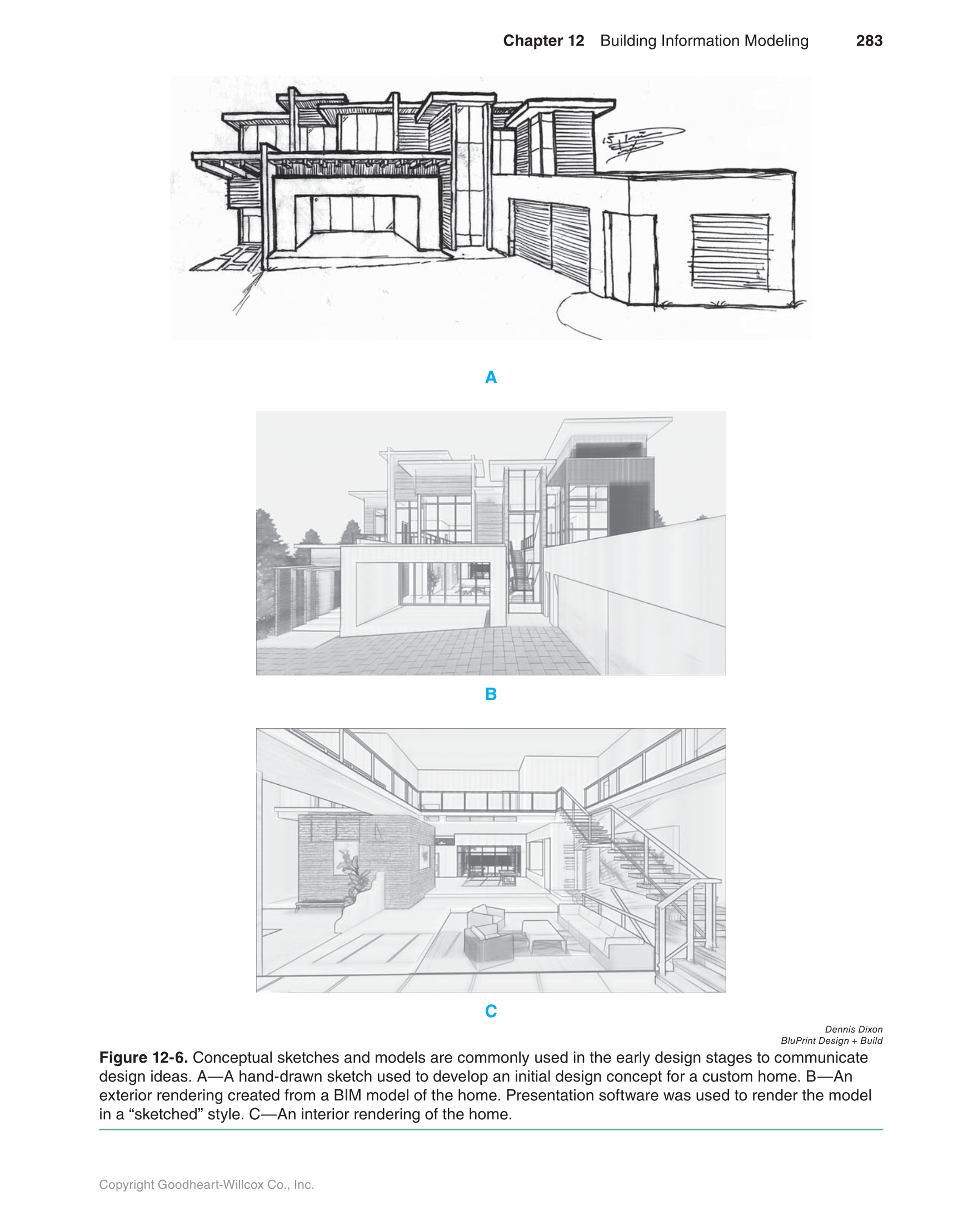 Architecture Residential Drafting and Design, 12th Edition page 283