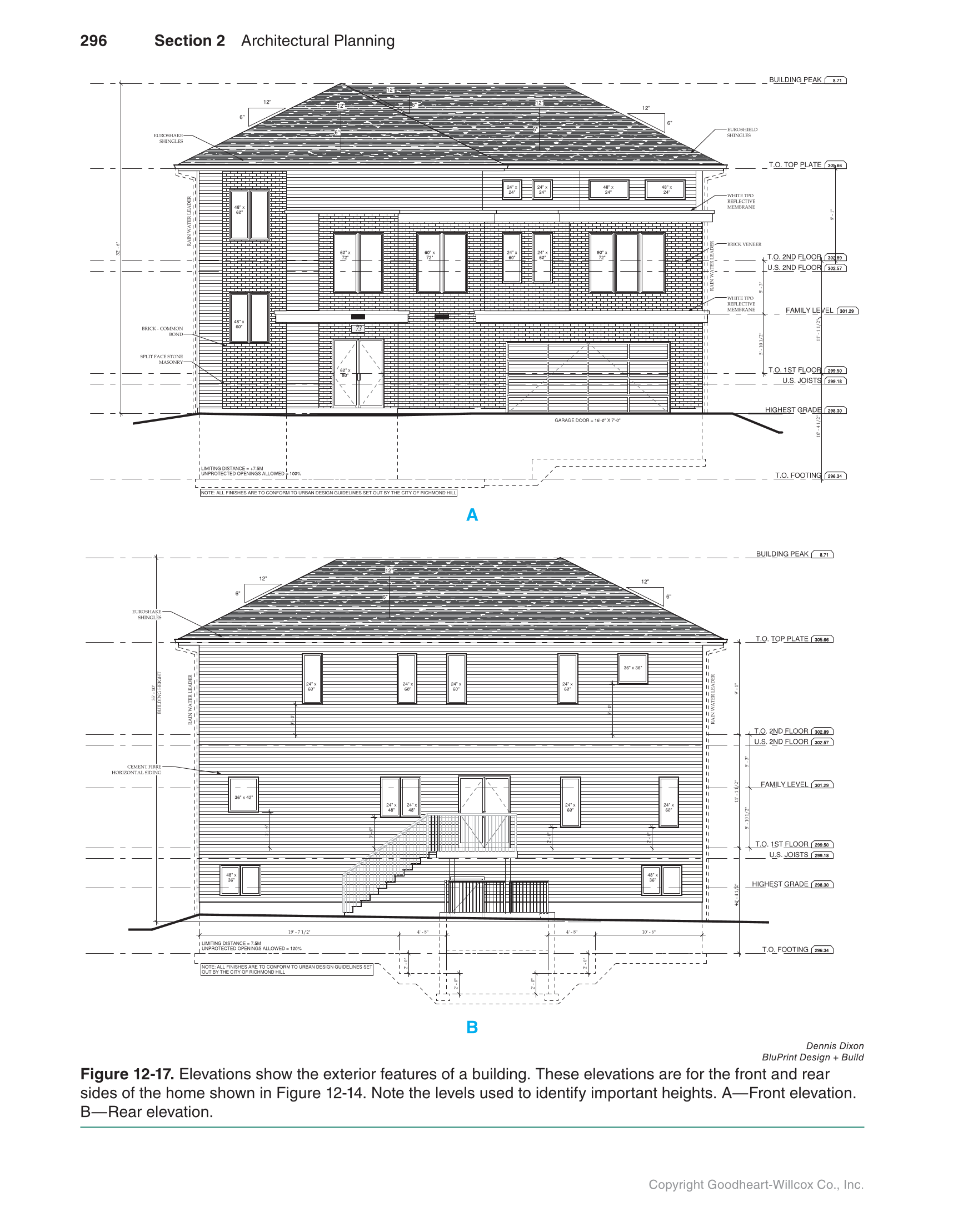 Architecture Residential Drafting and Design, 12th Edition page 296
