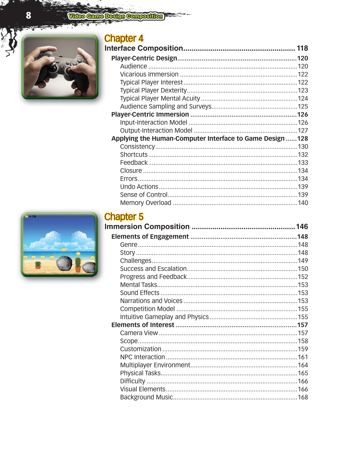 Gaming Composition Examples Video Game Design Composition, 1st Edition page 8