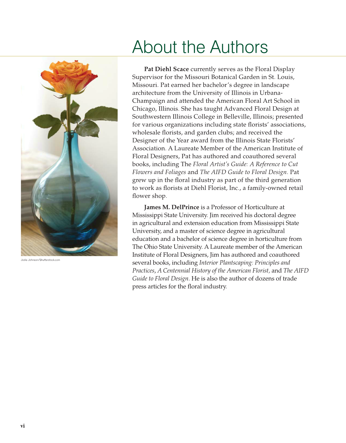 Principles Of Floral Design 1st Edition Page Vi Principles Of Floral Design 1st Edition Page Vi