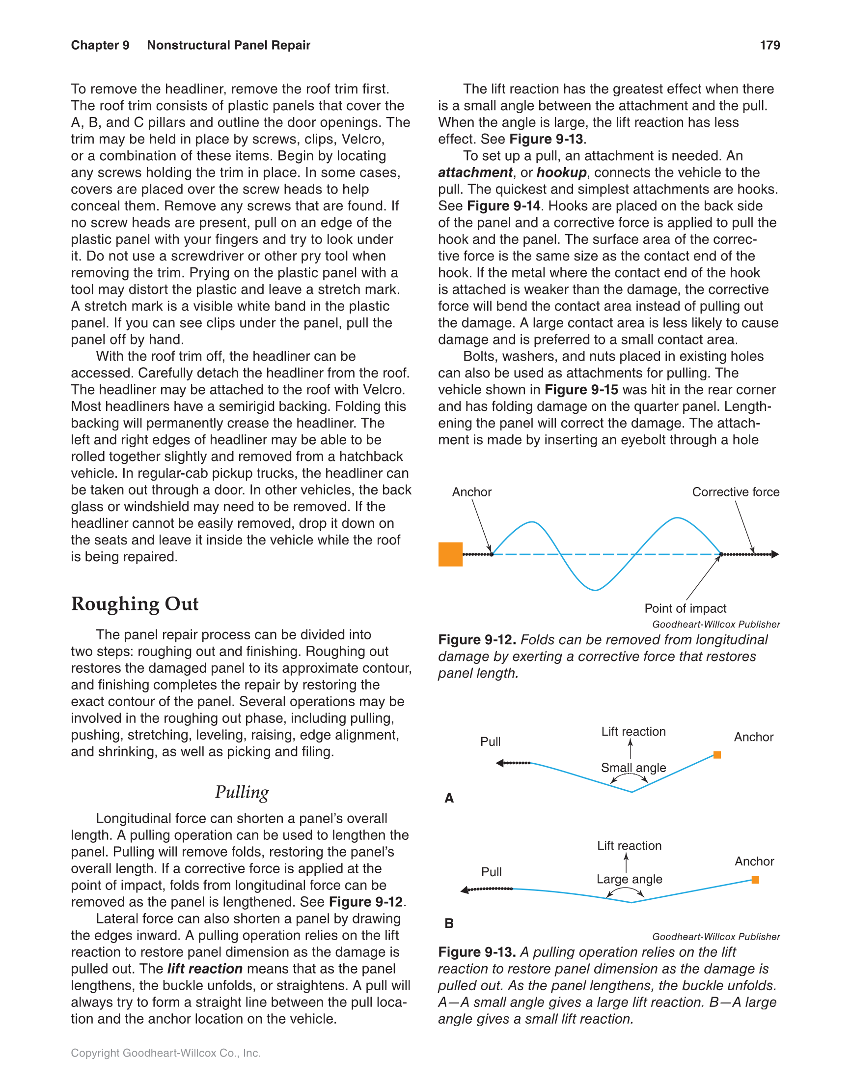 Auto Collision Repair and Refinishing, 2nd Edition page 179