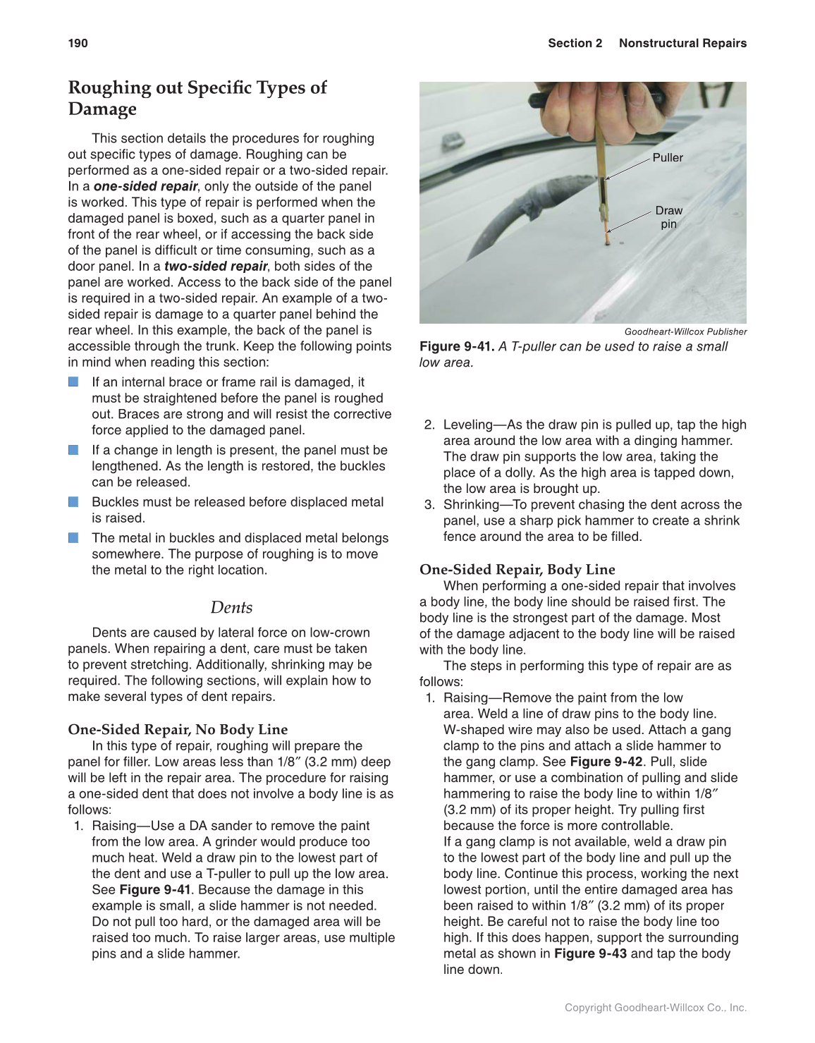 Auto Collision Repair and Refinishing, 2nd Edition page 190
