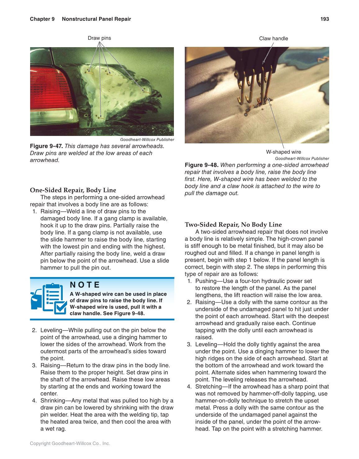 Auto Collision Repair and Refinishing, 2nd Edition page 193