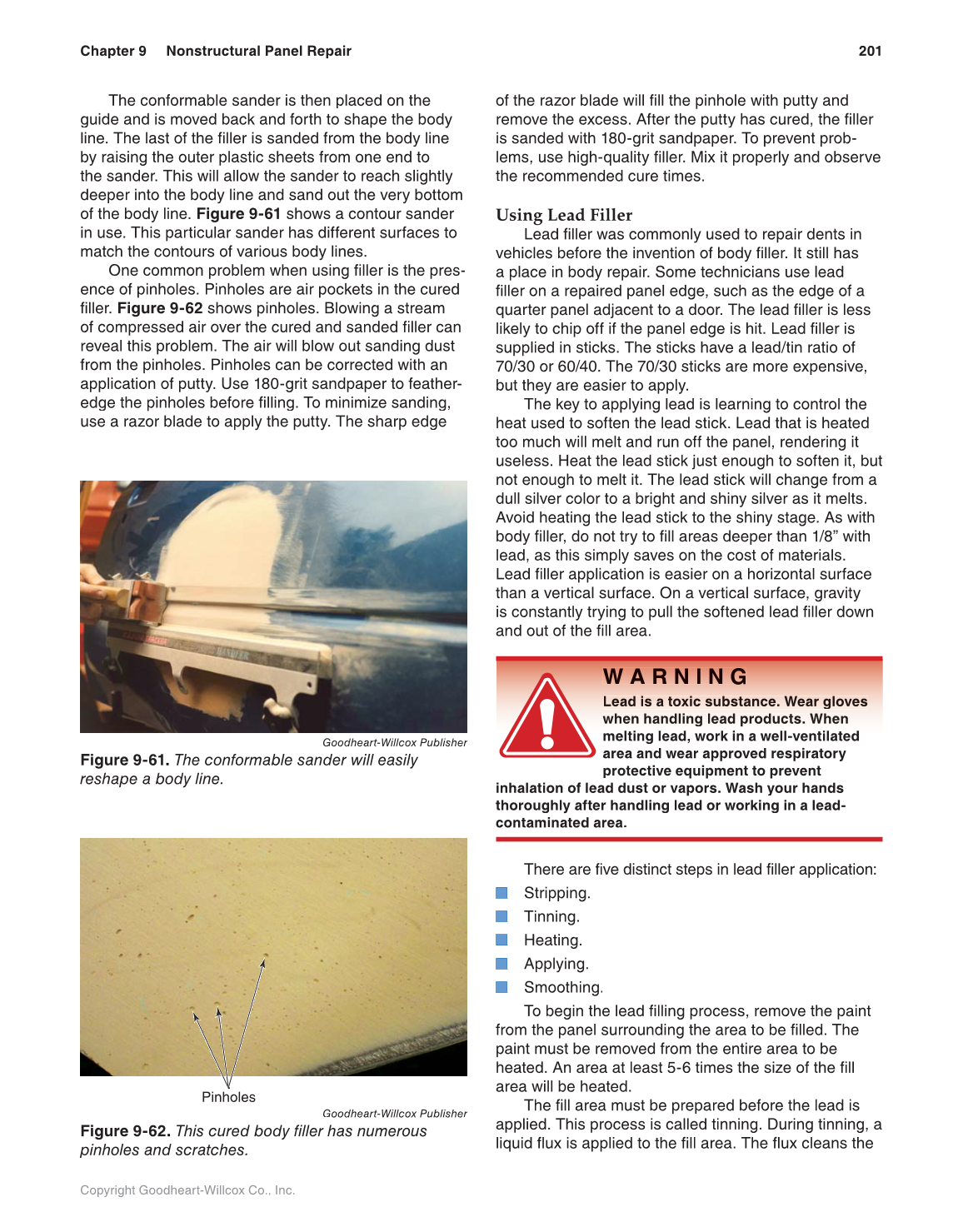 Auto Collision Repair and Refinishing, 2nd Edition page 201