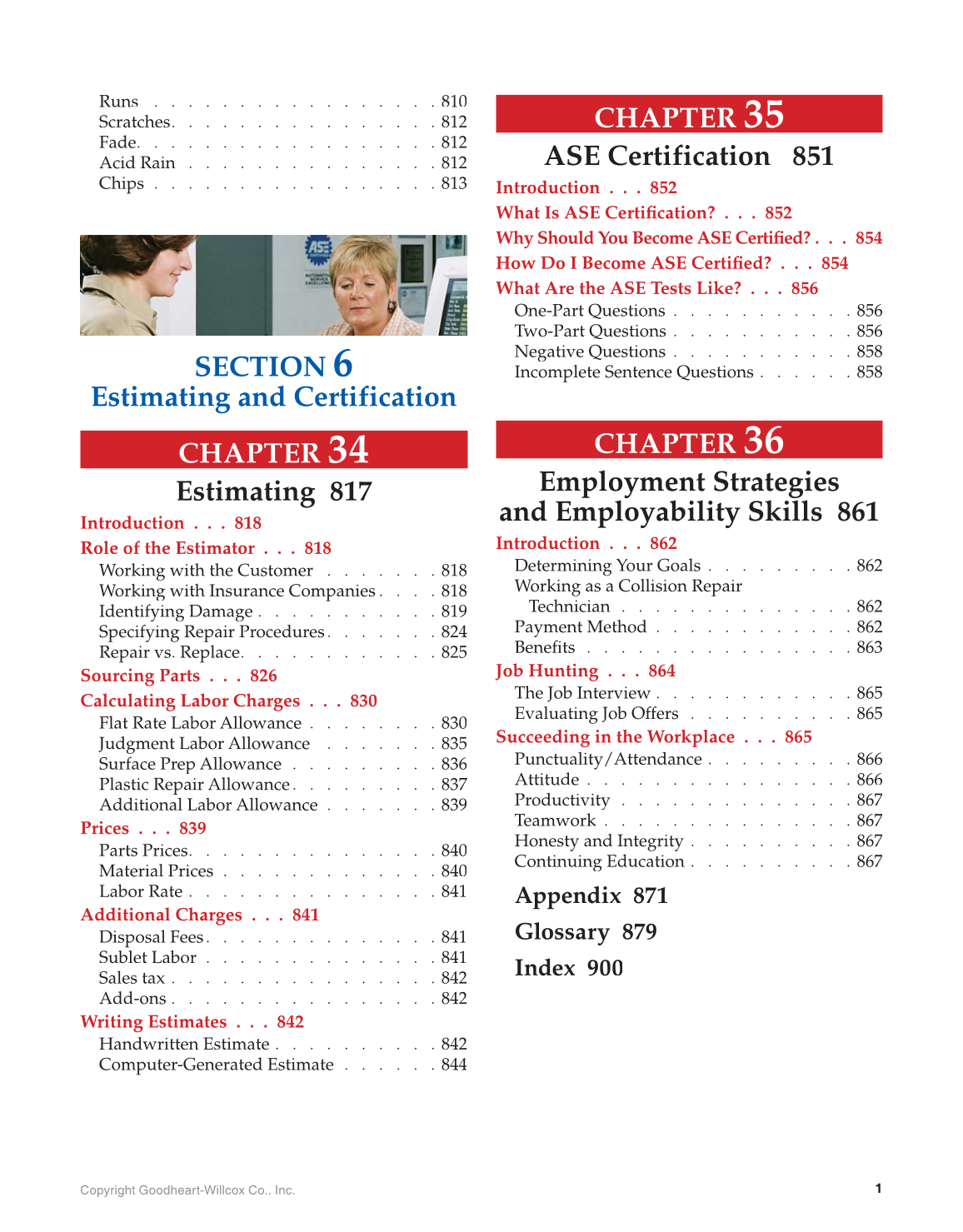 Auto Collision Repair and Refinishing, 2nd Edition page 1