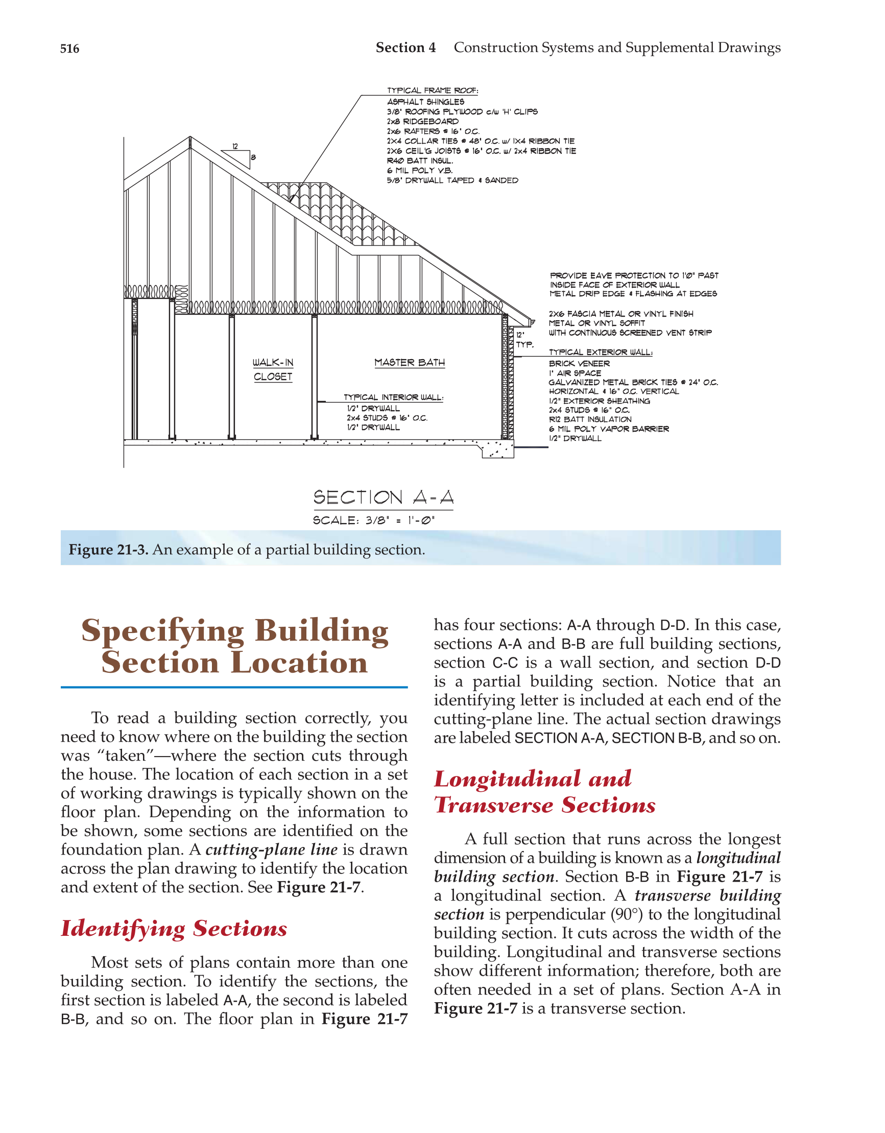 Architecture Residential Drafting and Design, 11th Edition page 516