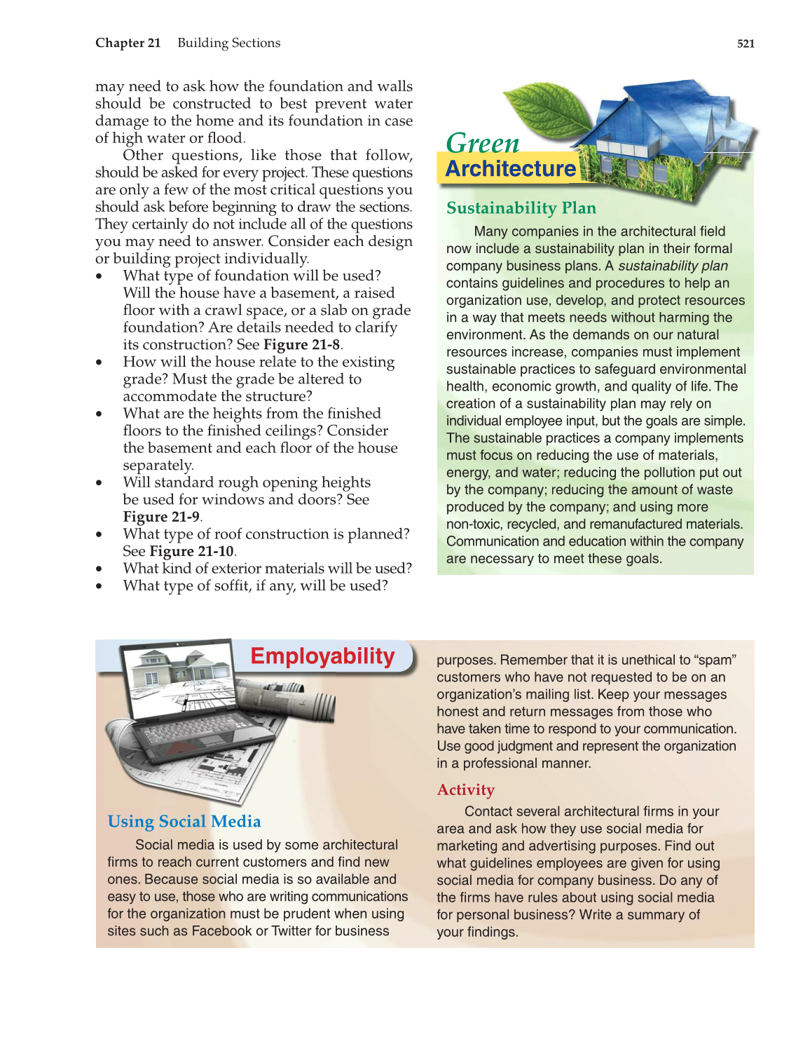 Architecture Residential Drafting And Design 11th Edition Page 521