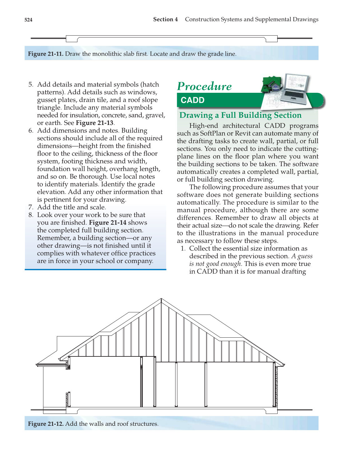 Architecture Residential Drafting and Design, 11th Edition page 524