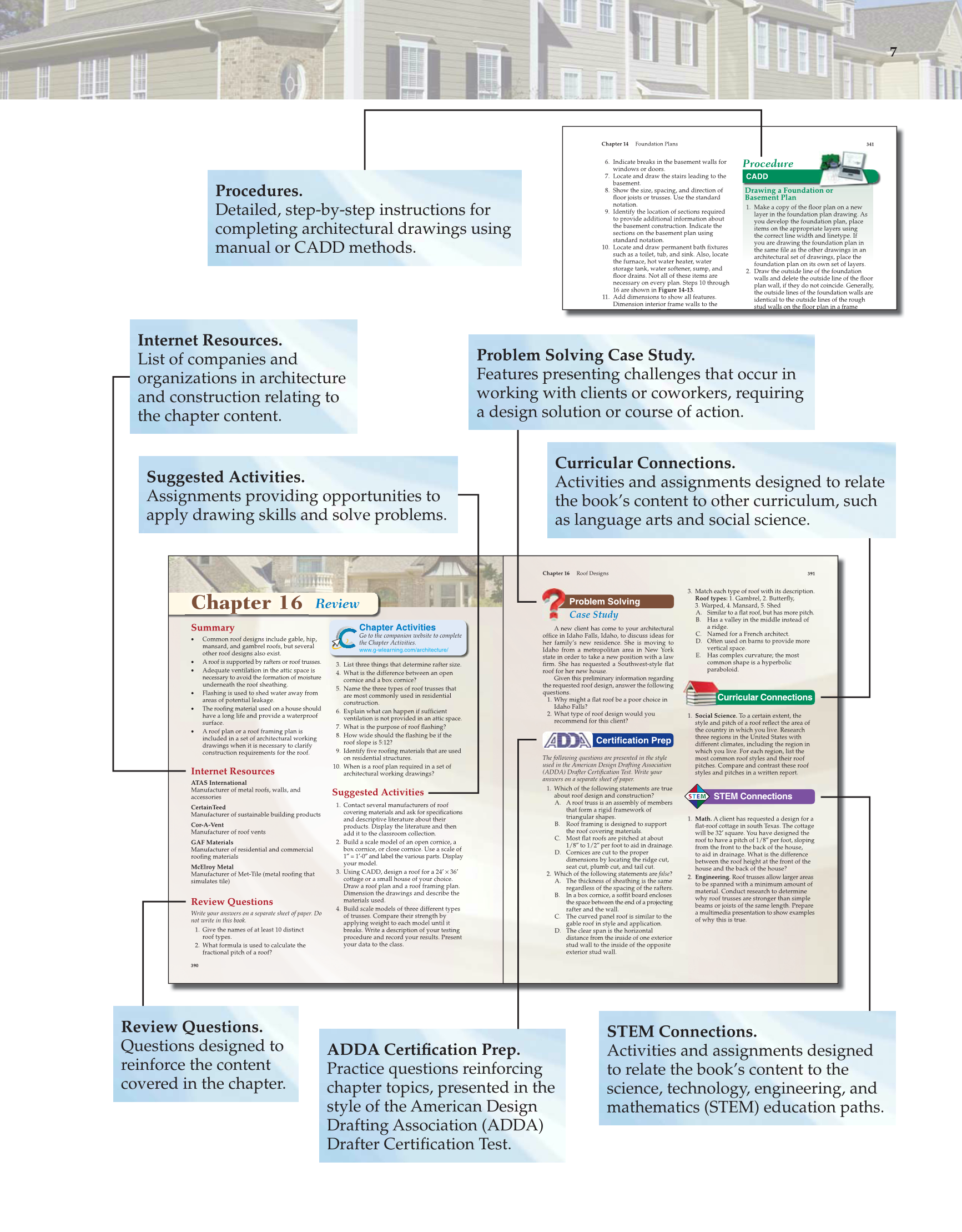 Architecture Residential Drafting and Design, 11th Edition page 7