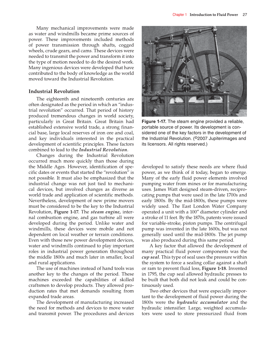Fluid Power Hydraulics and Pneumatics, 2nd Edition page 27