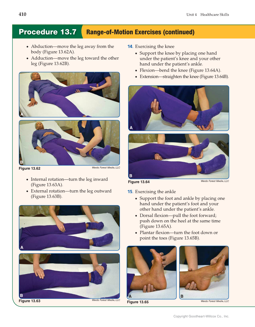 Health science concepts and applications 1st edition page 410