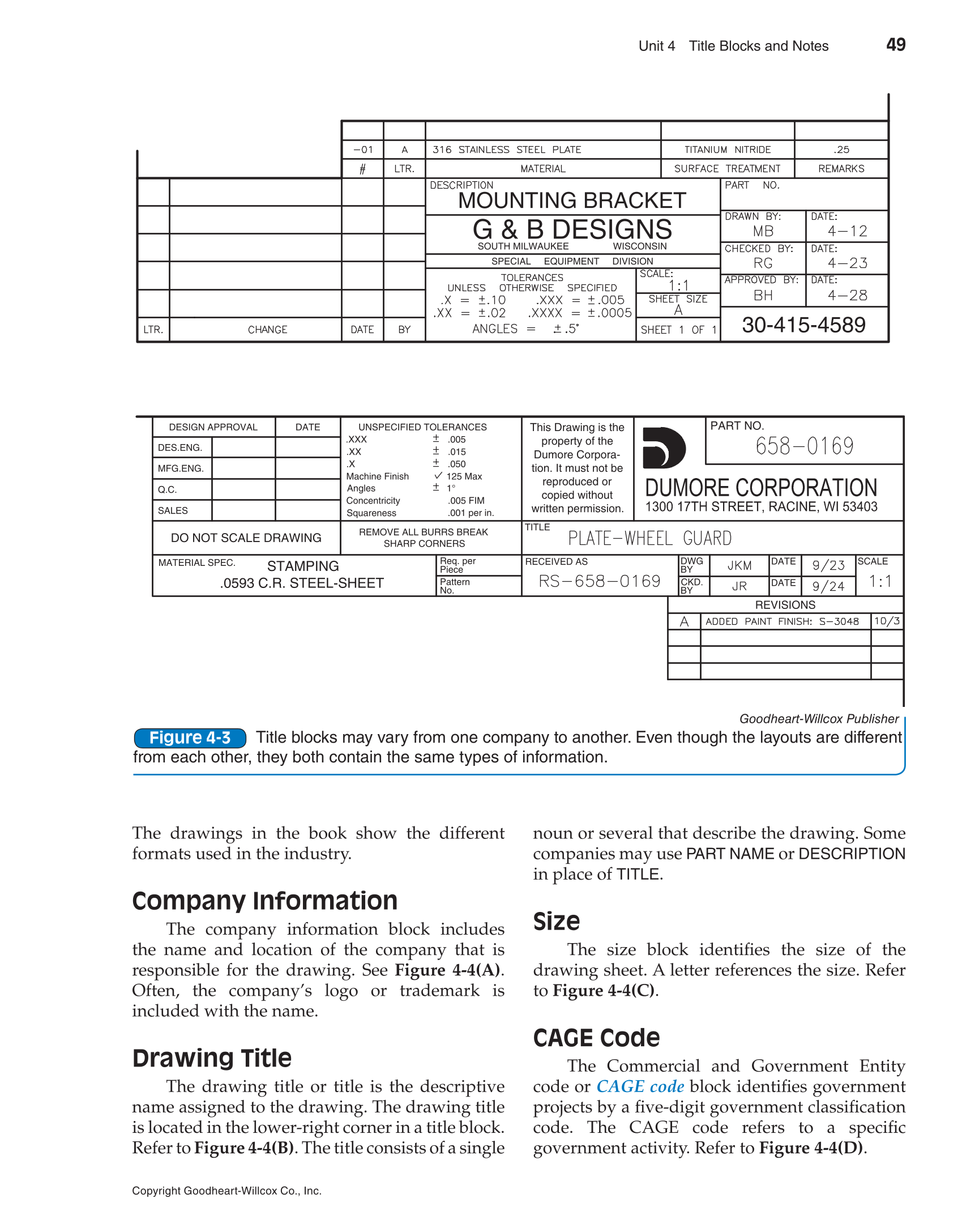Machine Trades Print Reading 6th Edition Page 49