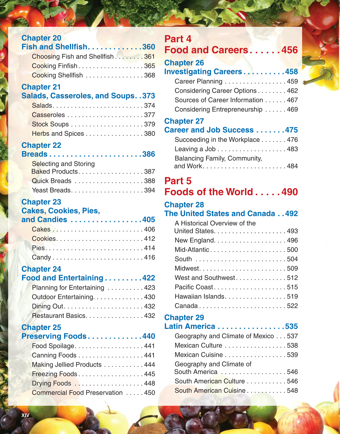 Guide to Good Food, 12th Edition page XIV