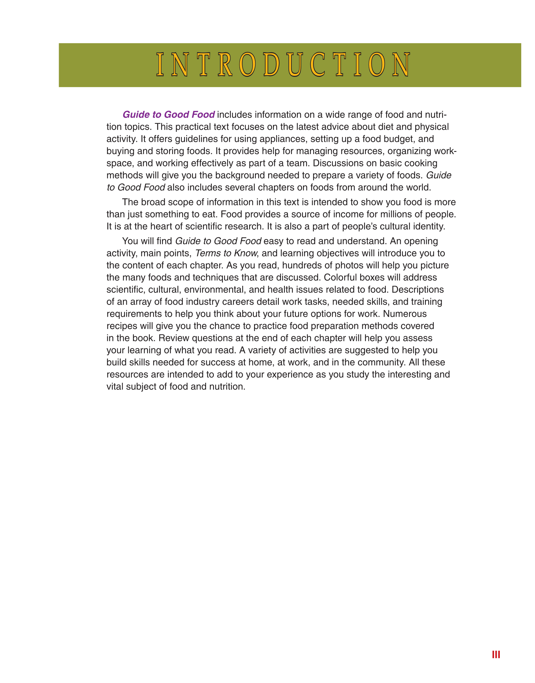 Guide To Good Food 12th Edition Page III guide-to-good-food-12th-edition-page-iii