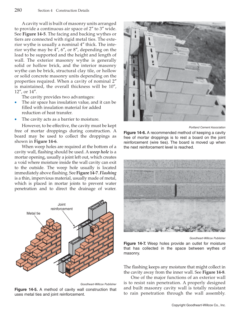 Modern Masonry Brick, Block, Stone, 8th Edition page 280