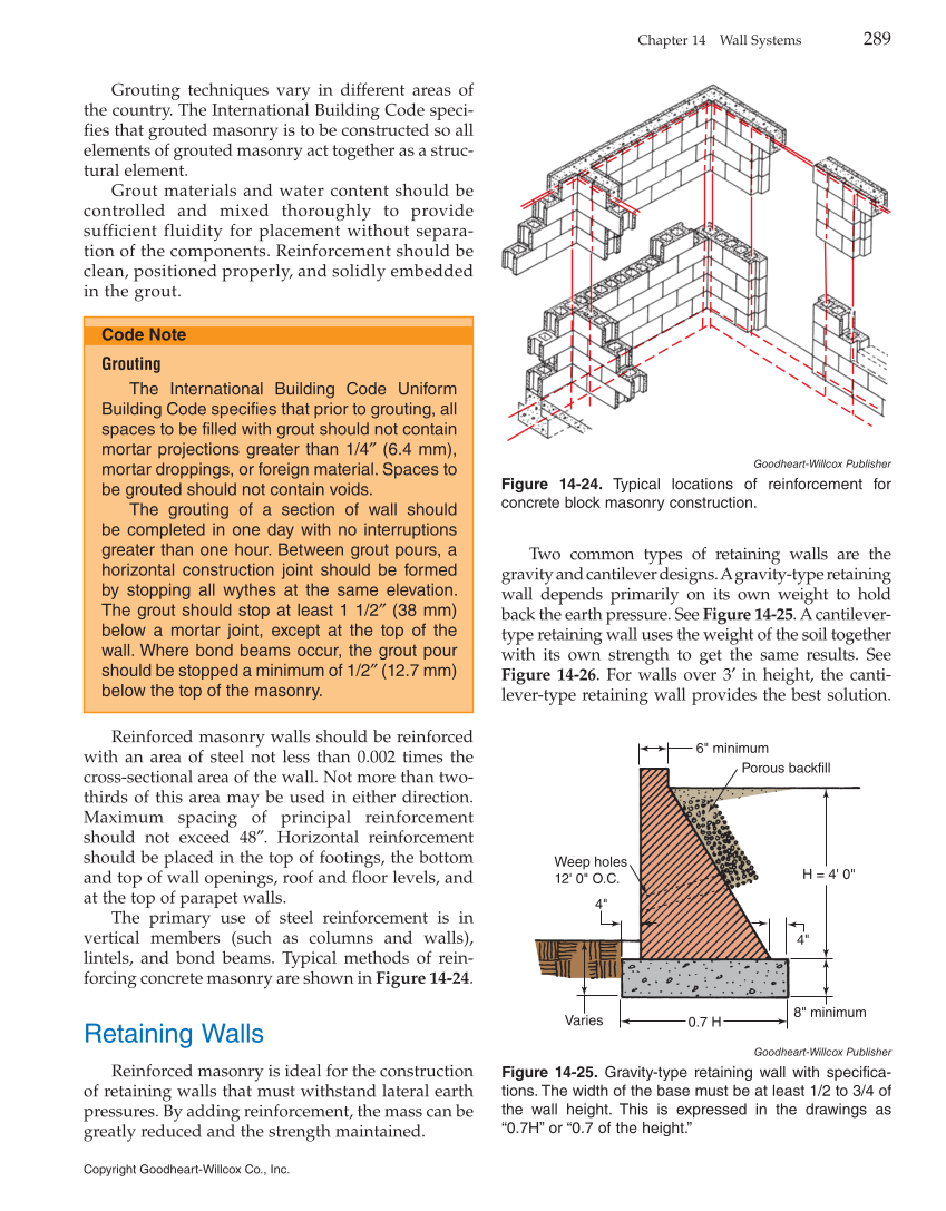 Modern Masonry Brick, Block, Stone, 8th Edition page 289