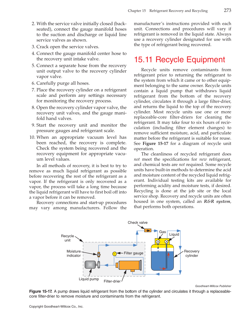 Heating and Cooling Essentials, 4th Edition page 273