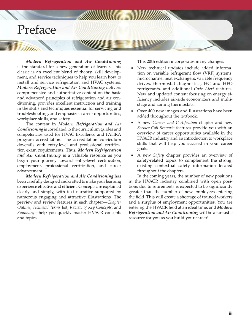 modern refrigeration and air conditioning 20th