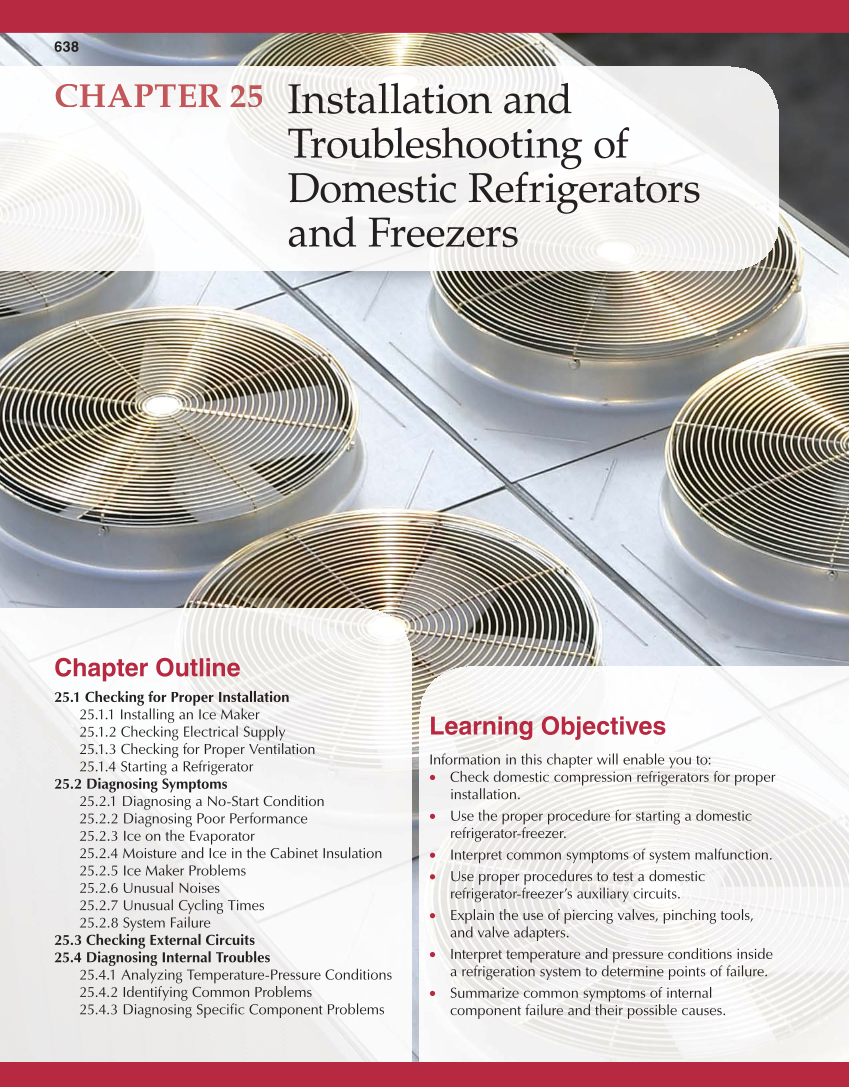 Modern Refrigeration and Air Conditioning, 20th Edition page 638