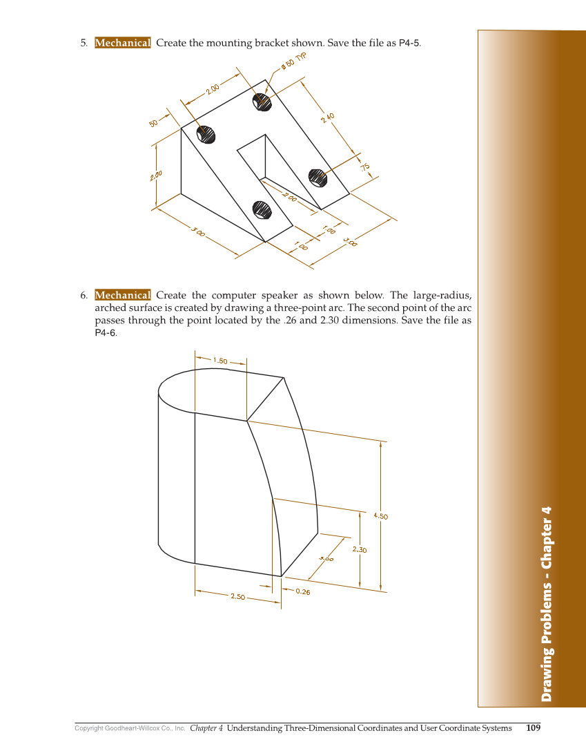 AutoCAD and Its Applications—Comprehensive 2020, 27th Edition page 109