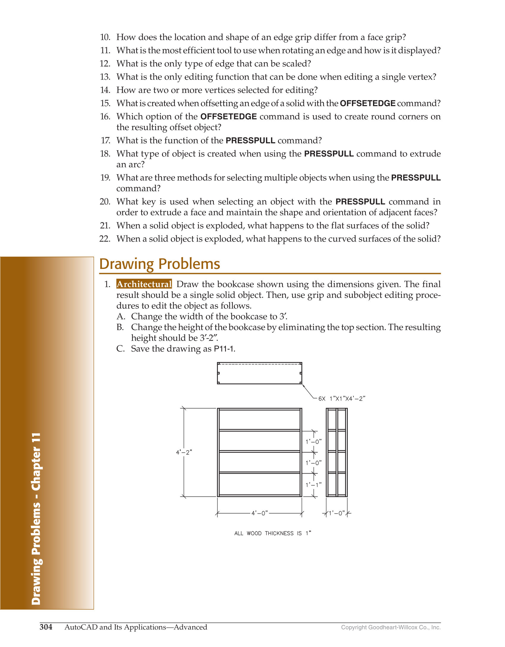 AutoCAD and Its Applications—Comprehensive 2020, 27th Edition page 304