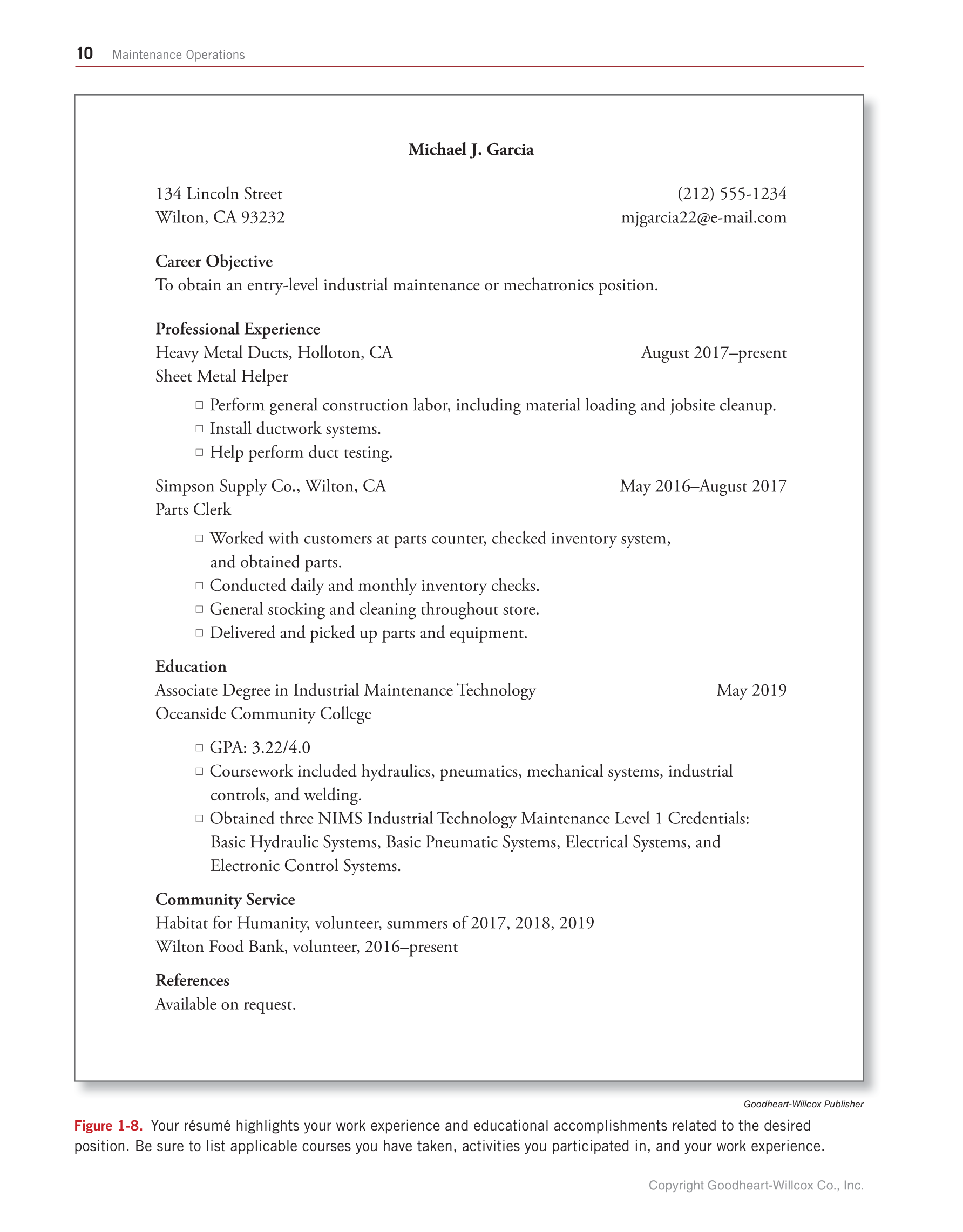 Industrial Maintenance and Mechatronics, 1st Edition page 9