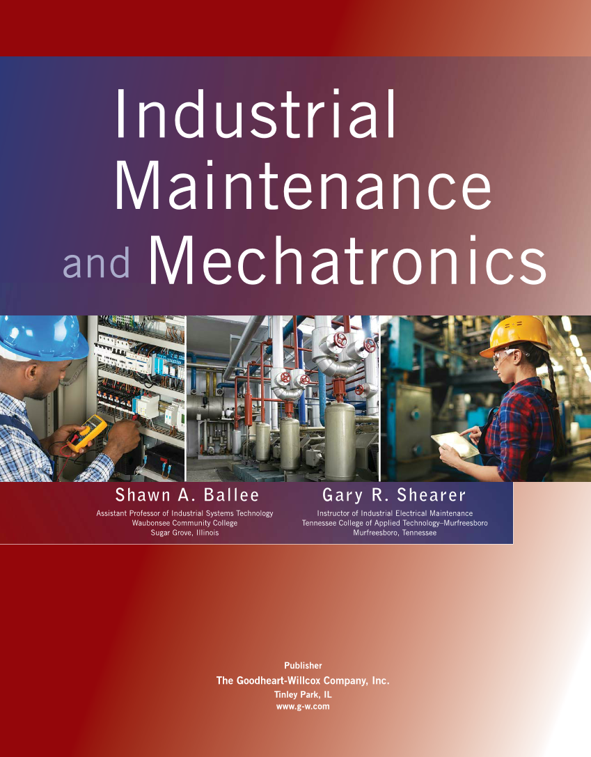 Industrial Maintenance and Mechatronics, 1st Edition page i
