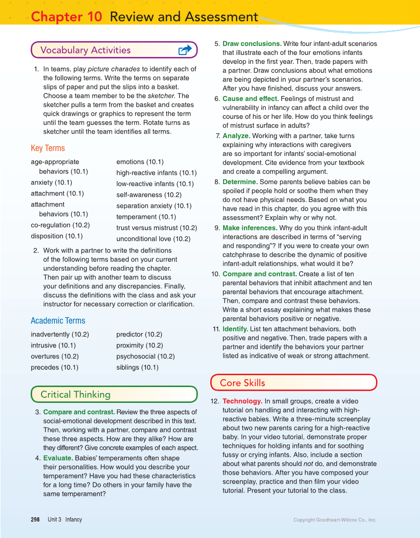 Child Development Early Stages Through Age 12, 9th Edition page 298