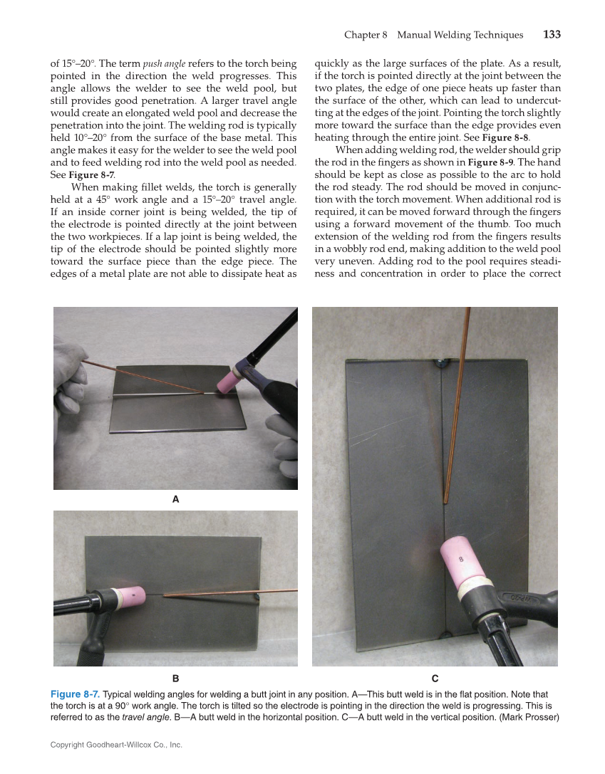 Gas Tungsten Arc Welding Handbook, 7th Edition page 133