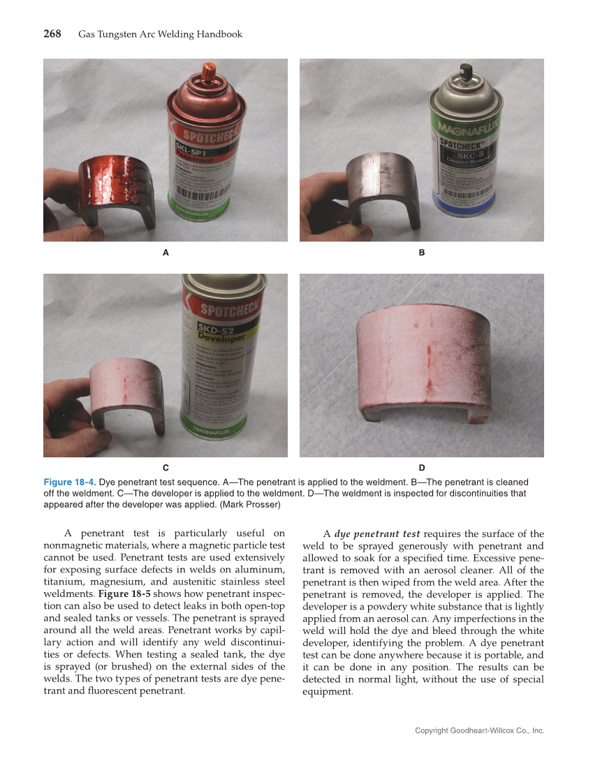 Gas Tungsten Arc Welding Handbook, 7th Edition page 268