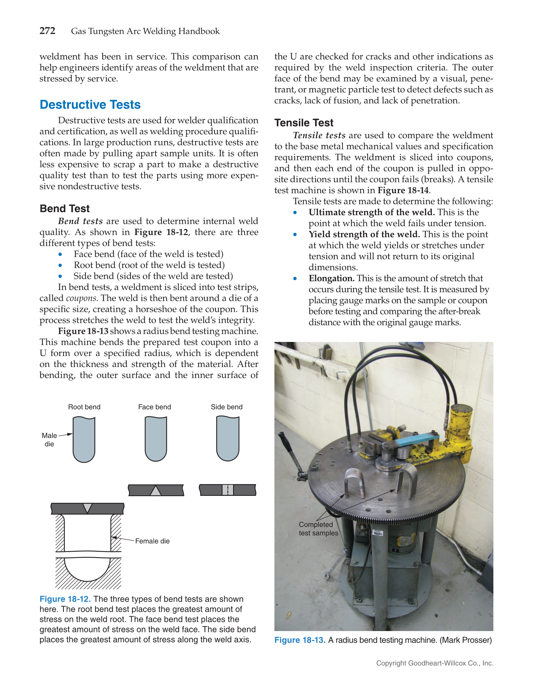Gas Tungsten Arc Welding Handbook, 7th Edition page 272
