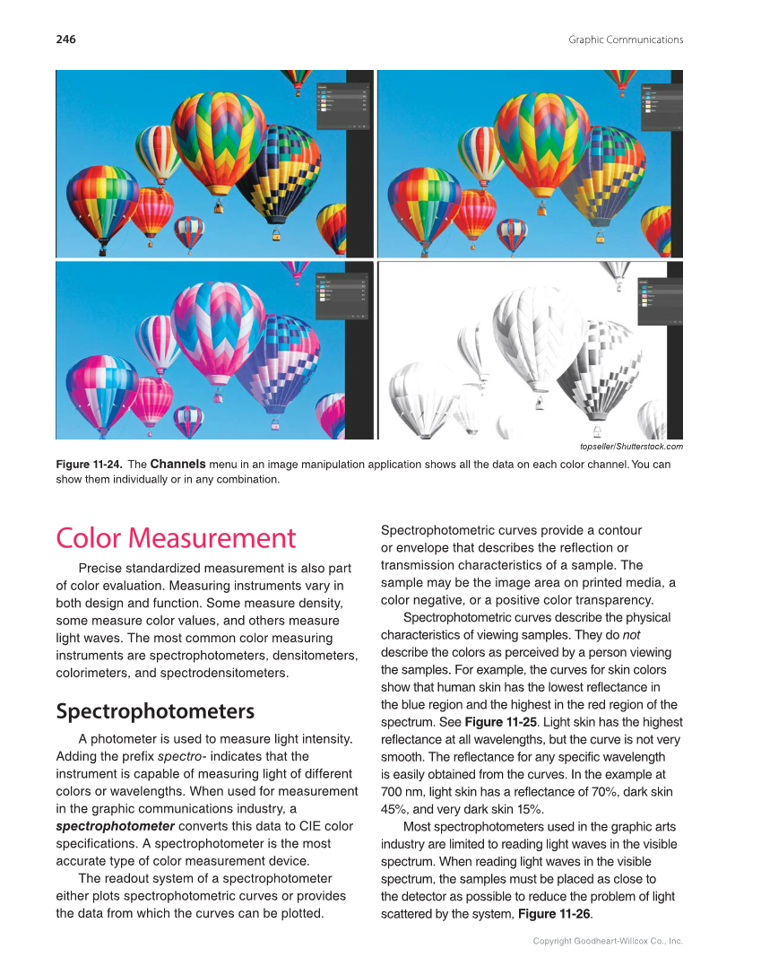 Graphic Communications Digital Design and Print Essentials, 6th Edition page 246