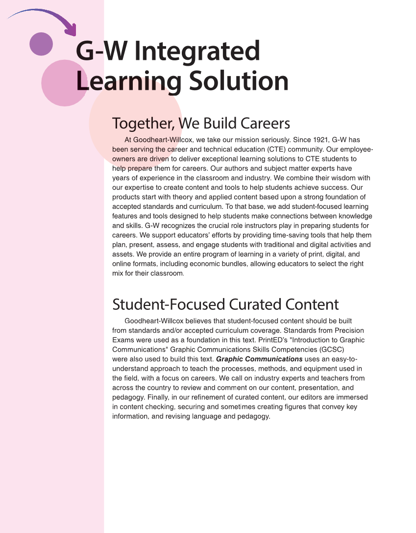 Graphic Communications Digital Design and Print Essentials, 6th Edition page M6