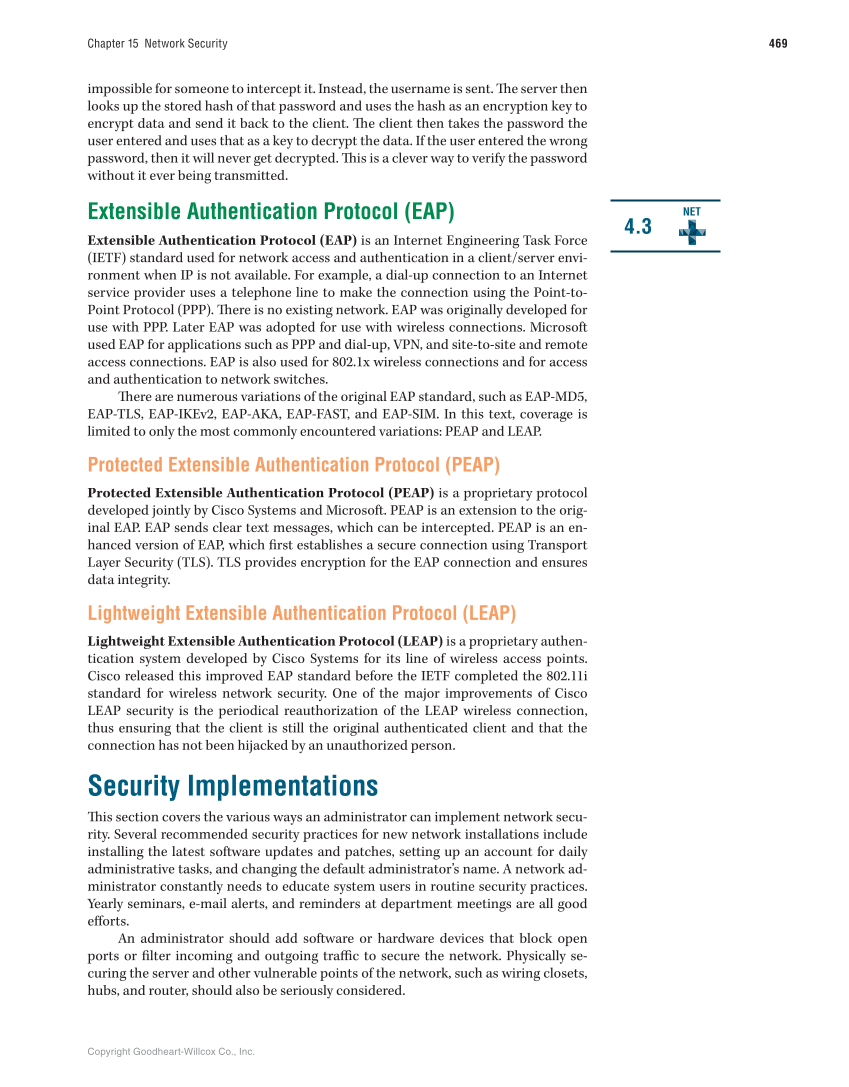 Networking Fundamentals, 3rd Edition page 469
