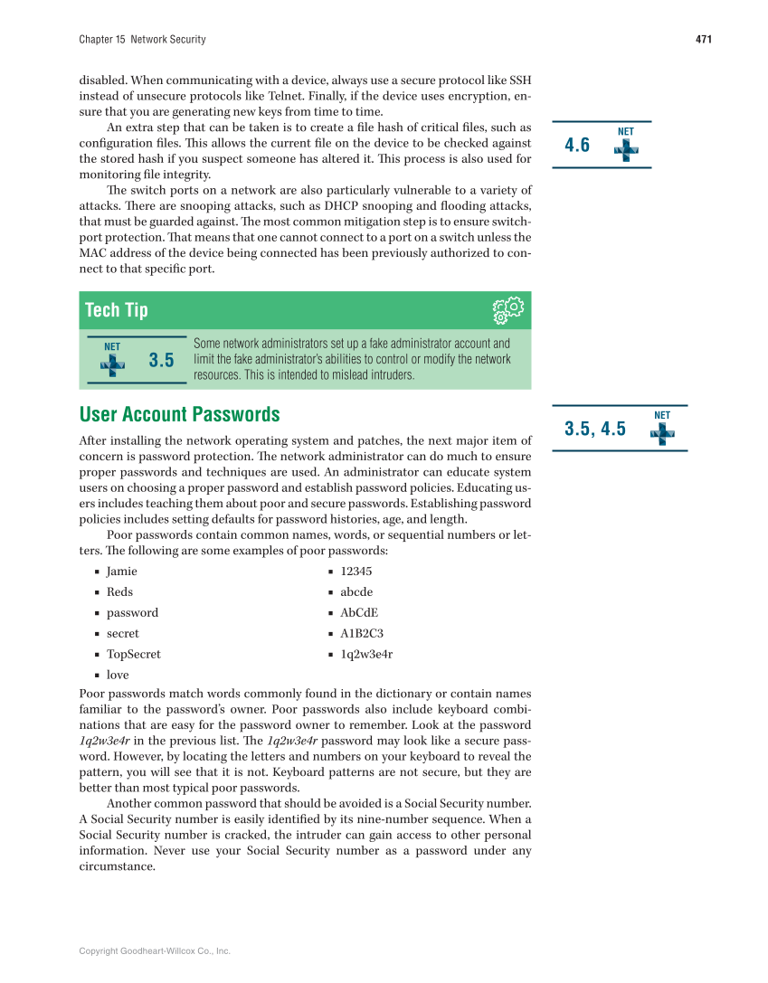 Networking Fundamentals, 3rd Edition page 471