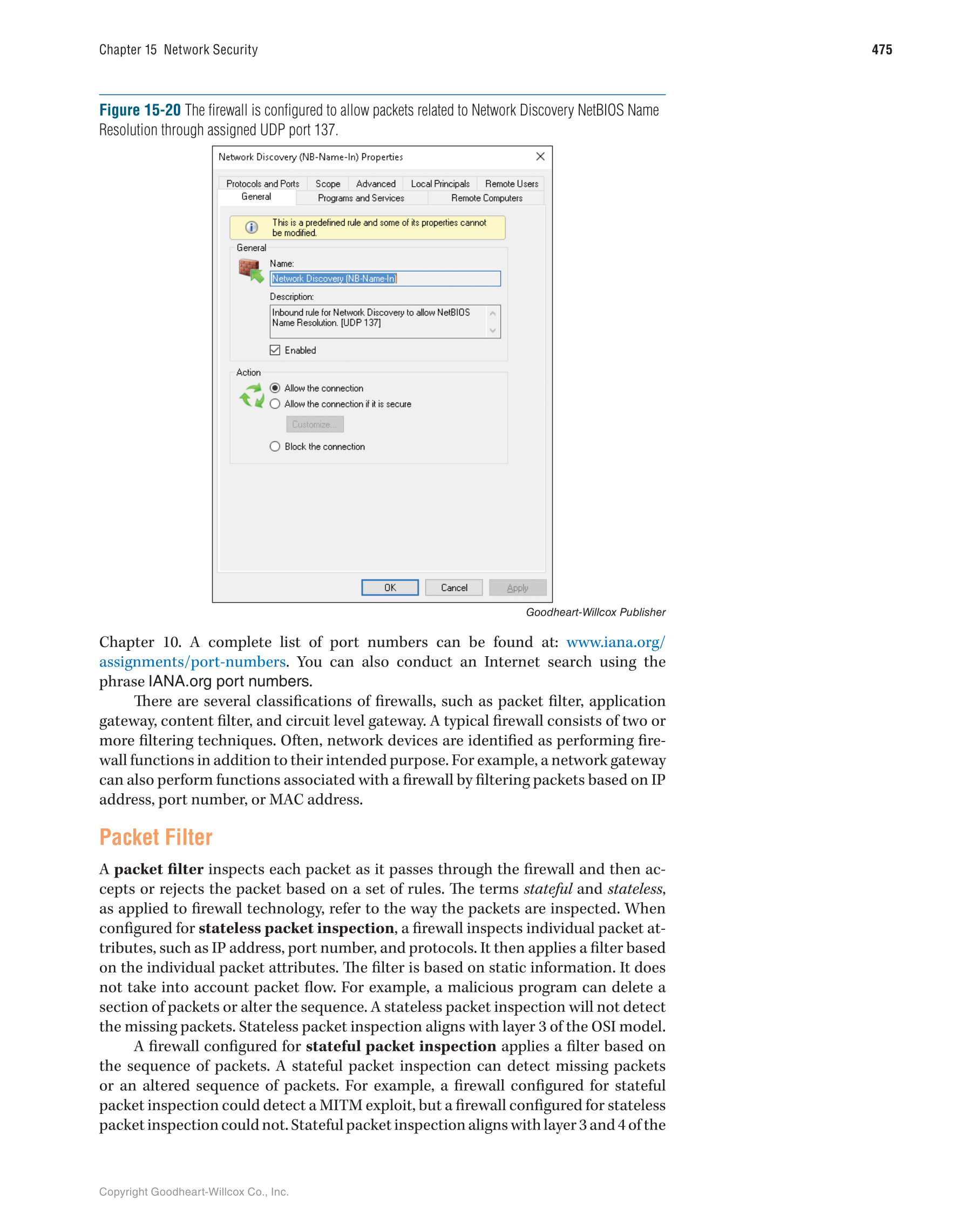 Networking Fundamentals, 3rd Edition page 475