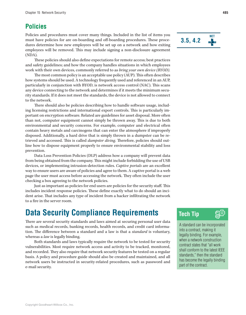Networking Fundamentals, 3rd Edition page 485