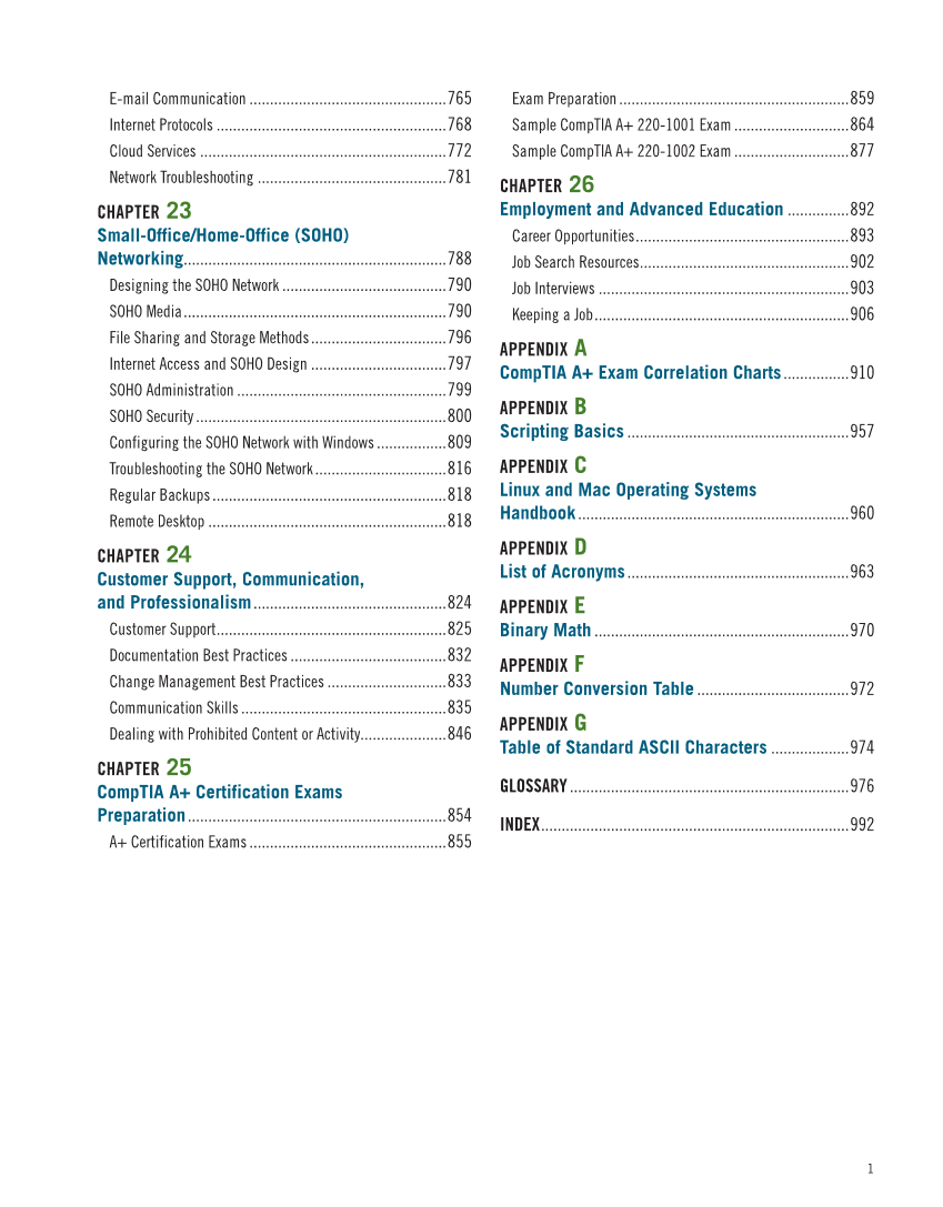 Computer Service and Repair, 5th Edition page 19