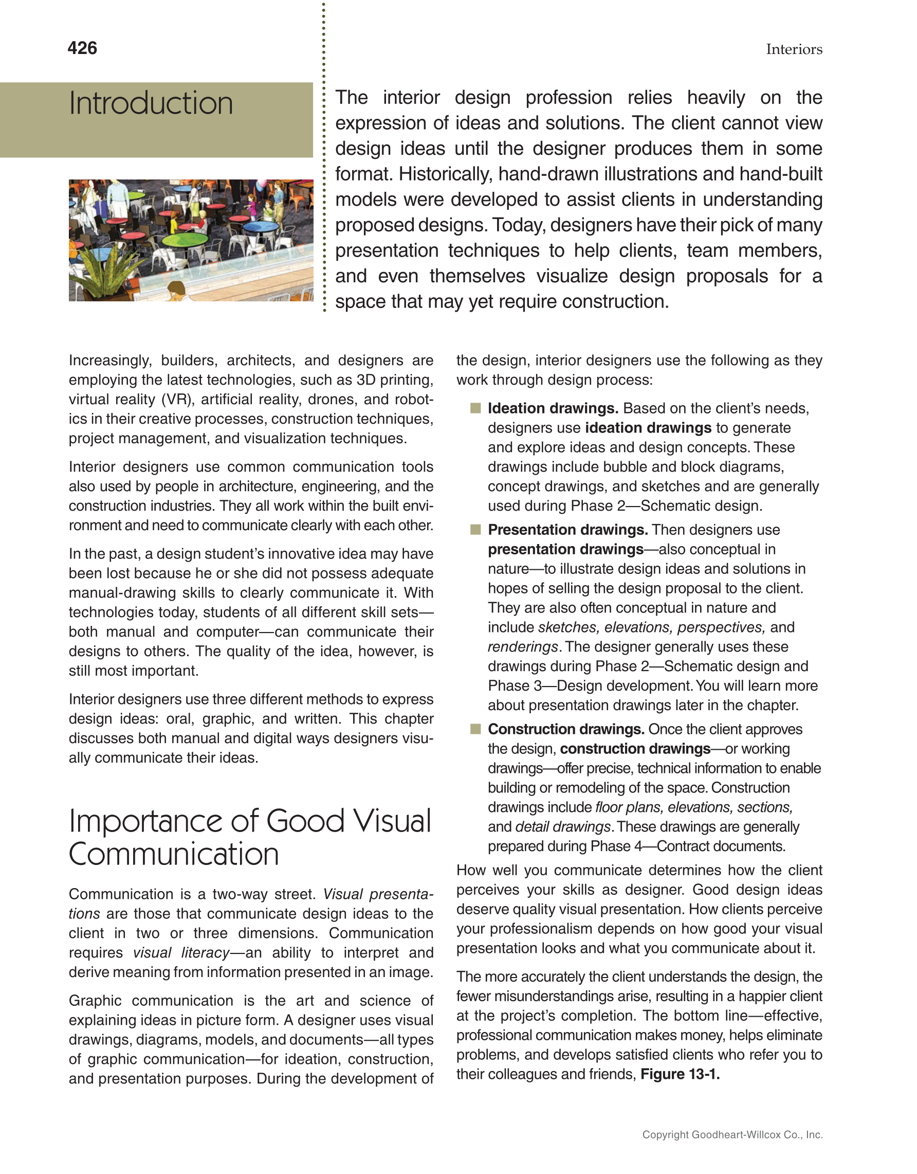 Interiors: Design, Process, and Practice, 2nd Edition page 426