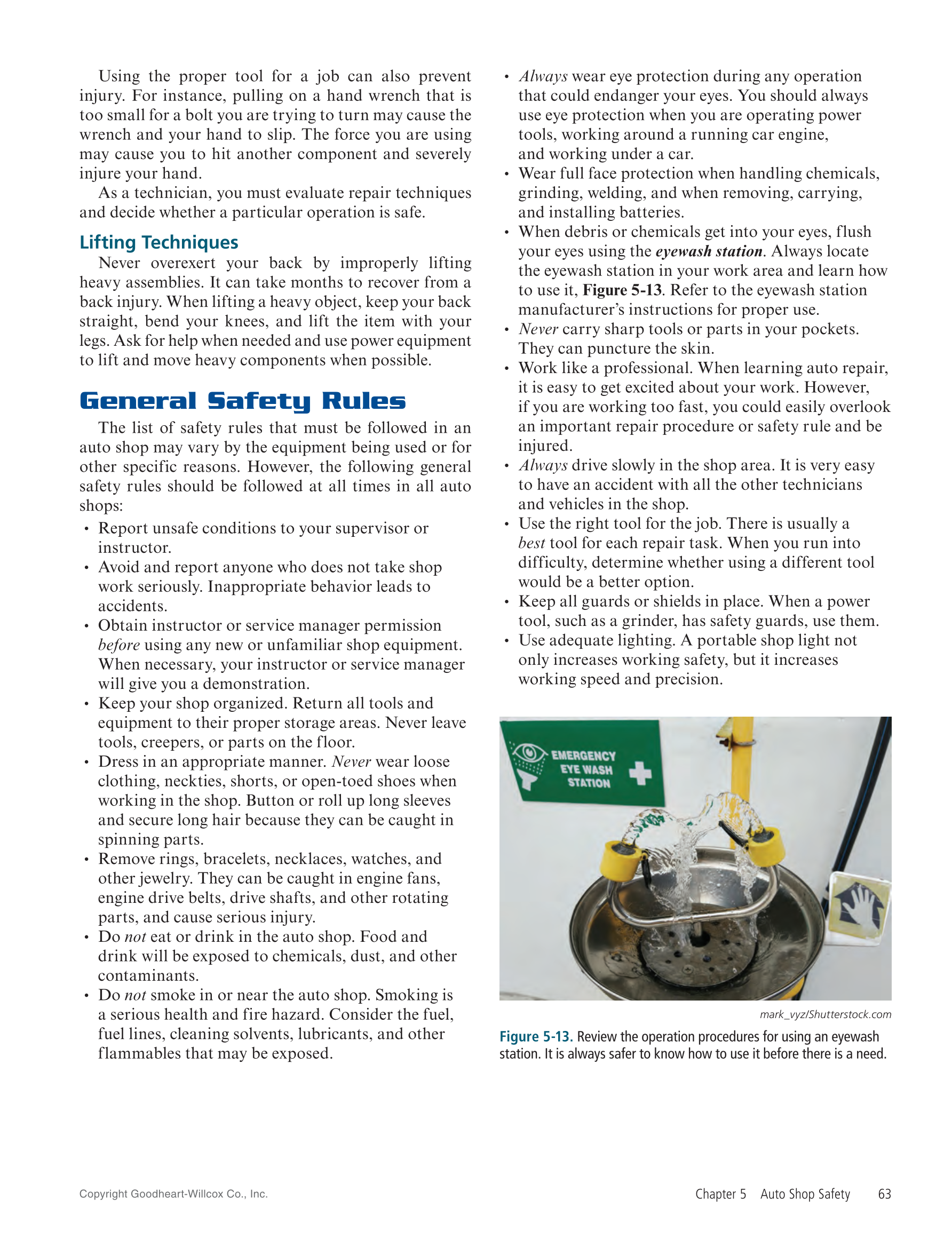 Modern Automotive Technology 10e, Textbook page 63