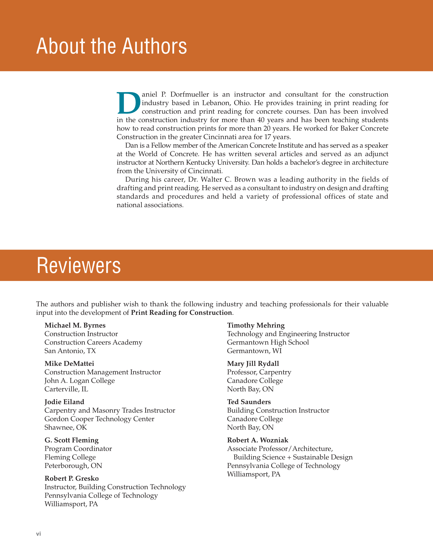 Print Reading For Construction 7th Edition Page Vi Print Reading For Construction 7th Edition Page Vi