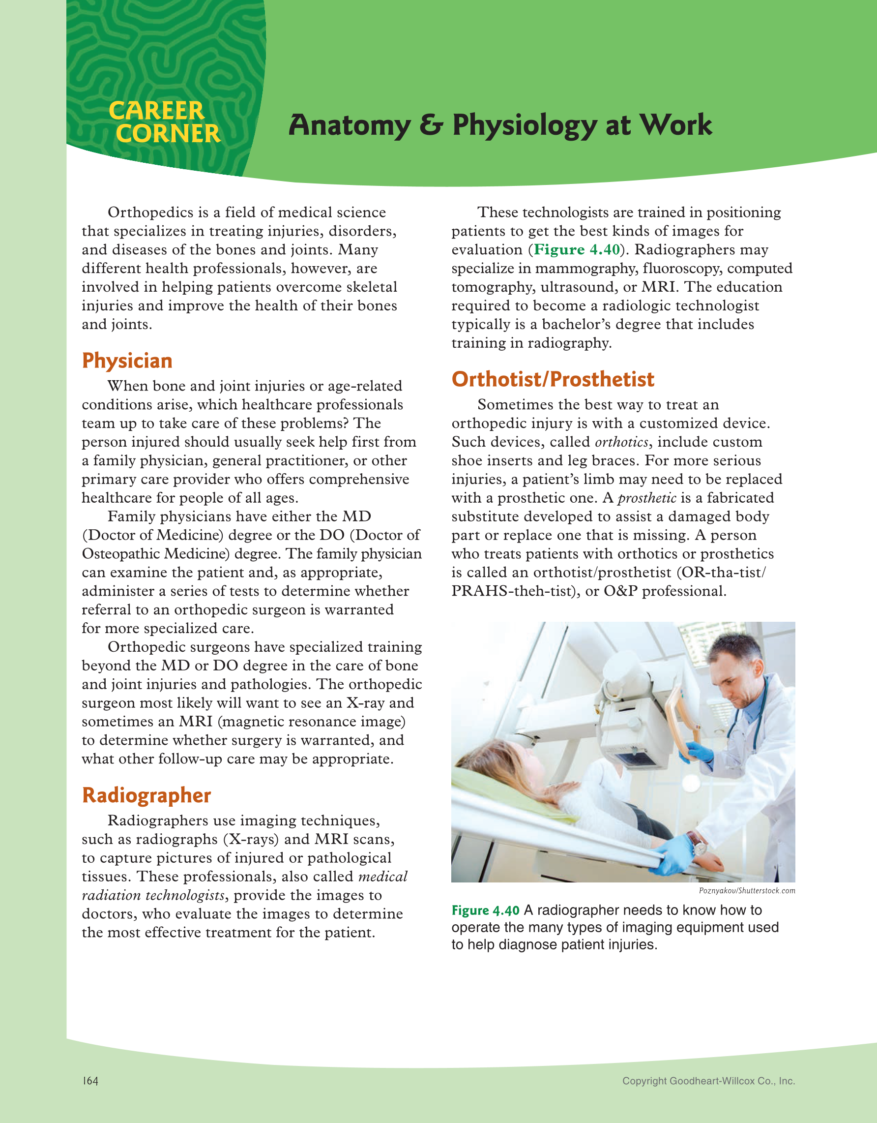 Introduction to Anatomy and Physiology, 2nd Edition page 164