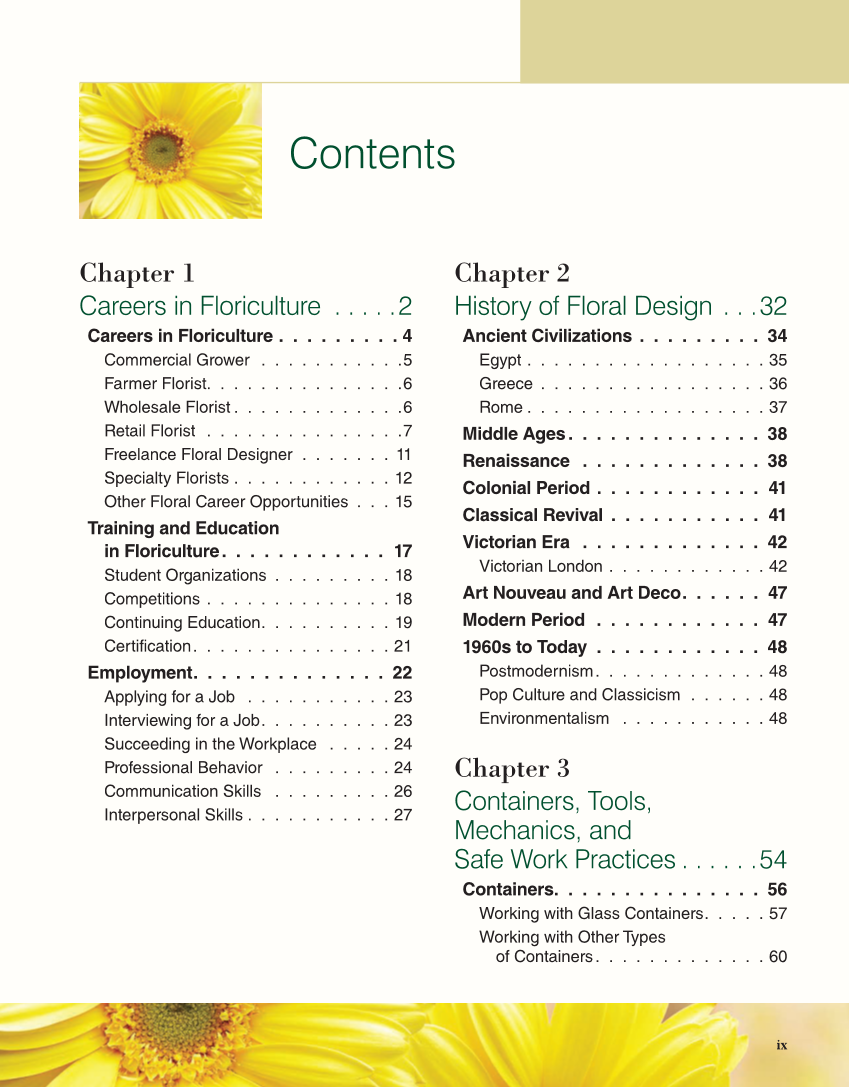 Principles Of Floral Design An Illustrated Guide 2nd Edition Page Ix Principles Of Floral Design An Illustrated Guide 2nd Edition Page Ix