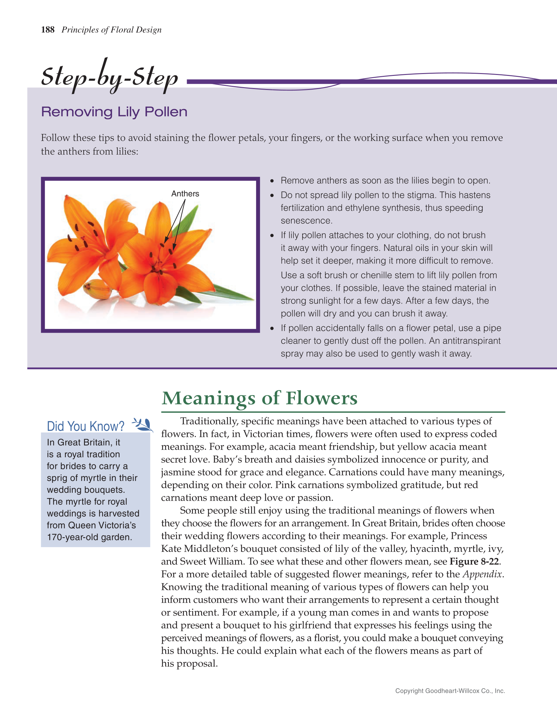 Principles of Floral Design An Illustrated Guide, 2nd Edition page 188